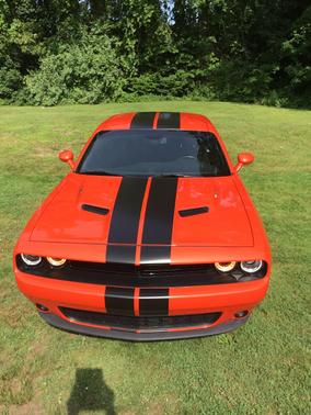 Orange 2017 Dodge Challenger R/T