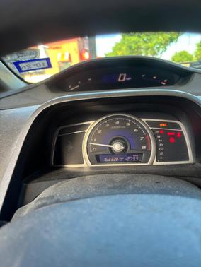 White 2010 Honda Civic LX