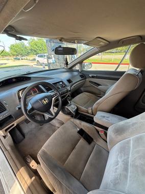 White 2010 Honda Civic LX