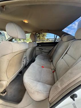 White 2010 Honda Civic LX