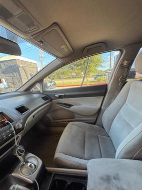 White 2010 Honda Civic LX