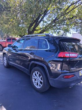 Black 2014 Jeep Cherokee Latitude