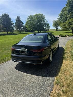 Black 2021 Audi A4 45 S line Premium Plus