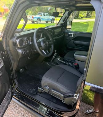 Black 2023 Jeep Wrangler Willys