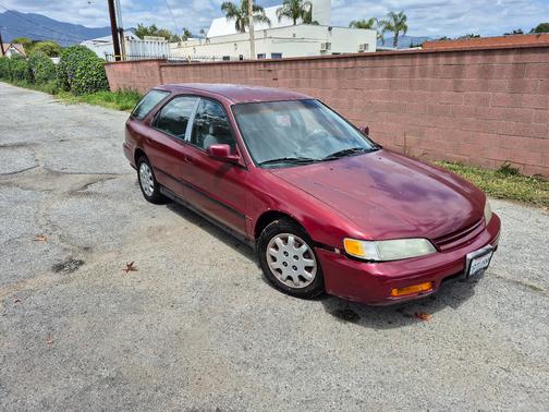 Red 1995 Honda Accord LX