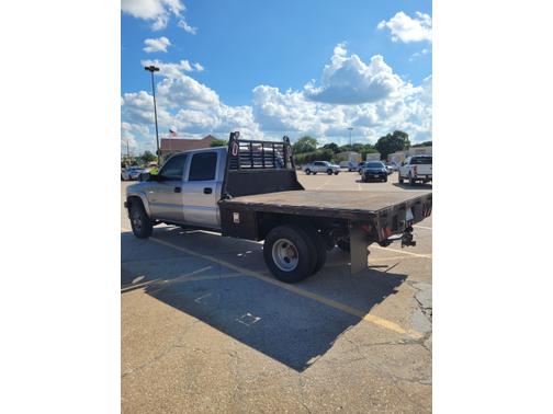 Gray 2002 Chevrolet Silverado 3500 LS Crew Cab