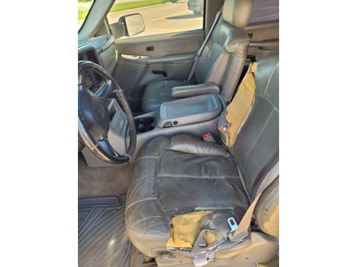 Gray 2002 Chevrolet Silverado 3500 LS Crew Cab