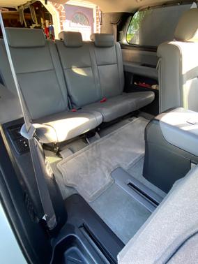White 2010 Toyota Sequoia Platinum