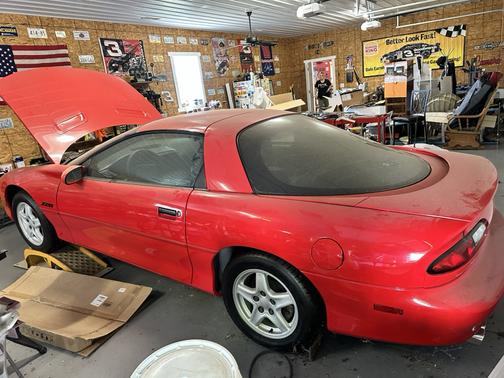 Red 1997 Chevrolet Camaro Z28
