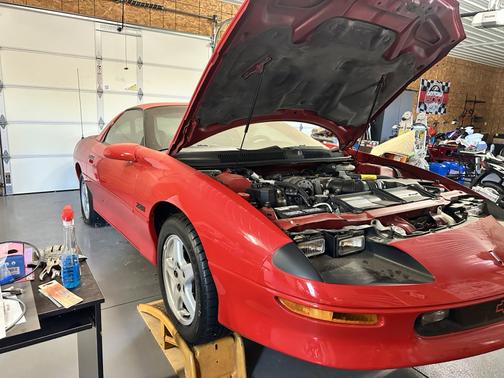 Red 1997 Chevrolet Camaro Z28