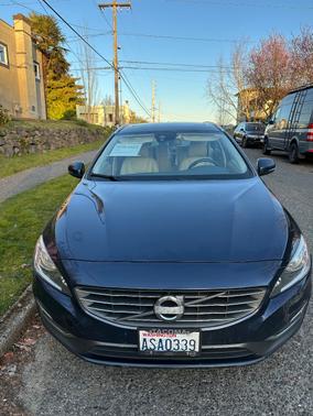 Blue 2015 Volvo V60 T5 Premier