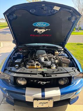 Blue 2007 Ford Mustang GT