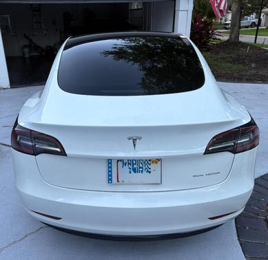 White 2023 Tesla Model 3 Long Range