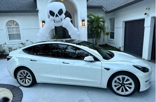 White 2023 Tesla Model 3 Long Range