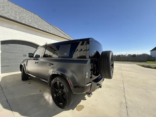 Black 2023 Land Rover Defender Carpathian Edition