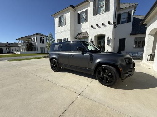 Black 2023 Land Rover Defender Carpathian Edition