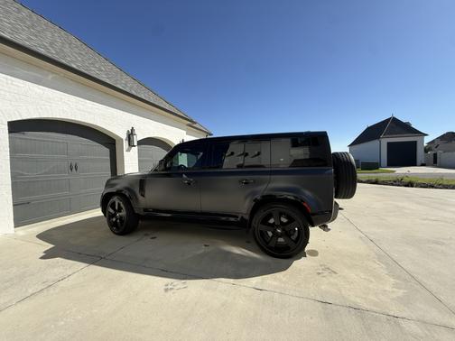 Black 2023 Land Rover Defender Carpathian Edition
