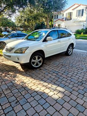 White 2008 Lexus RX 400h Base