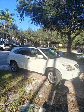 White 2008 Lexus RX 400h Base