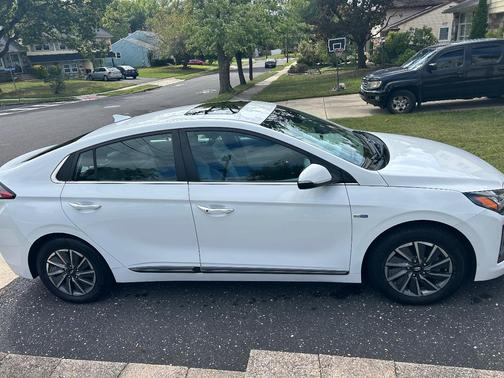 White 2020 Hyundai IONIQ EV Limited