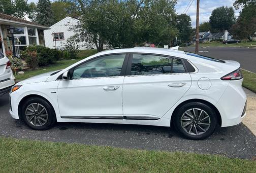 White 2020 Hyundai IONIQ EV Limited