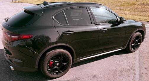 Black 2018 Alfa Romeo Stelvio Sport
