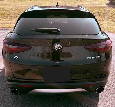 Black 2018 Alfa Romeo Stelvio Sport
