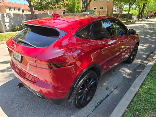 Red 2018 Jaguar E-PACE S