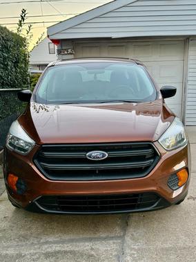Orange 2017 Ford Escape S