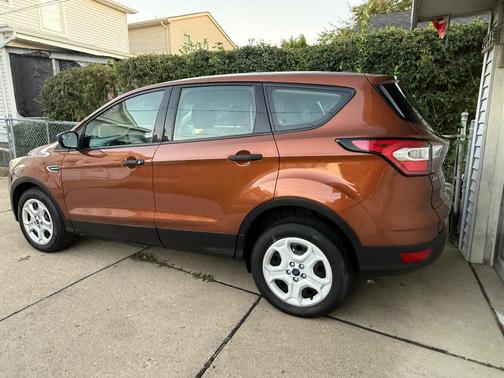 Orange 2017 Ford Escape S