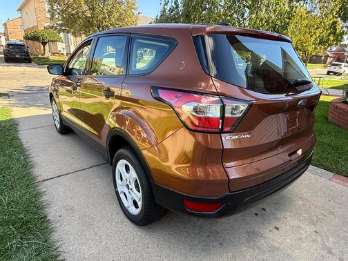 Orange 2017 Ford Escape S