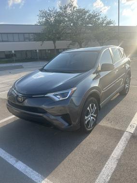 Gray 2018 Toyota RAV4 LE
