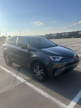 Gray 2018 Toyota RAV4 LE