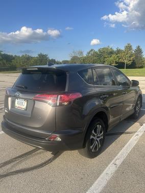 Gray 2018 Toyota RAV4 LE