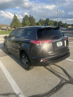 Gray 2018 Toyota RAV4 LE