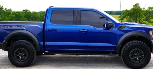 Blue 2022 Ford F-150 Raptor