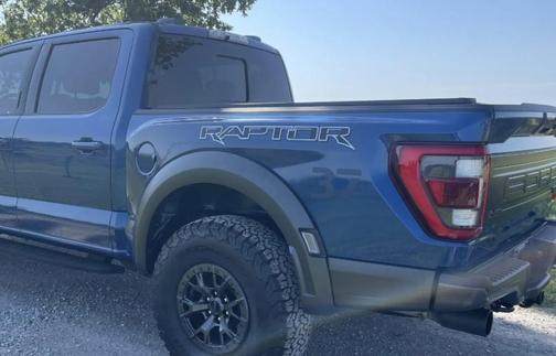 Blue 2022 Ford F-150 Raptor
