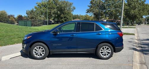 Blue 2020 Chevrolet Equinox 1LT