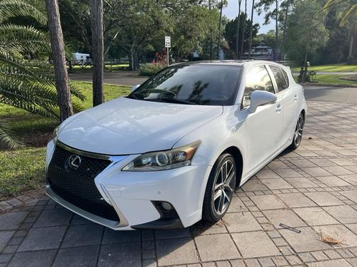 White 2014 Lexus CT 200h Premium