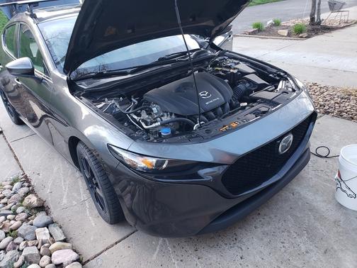 Silver 2021 Mazda Mazda3 AWD w/Preferred Package