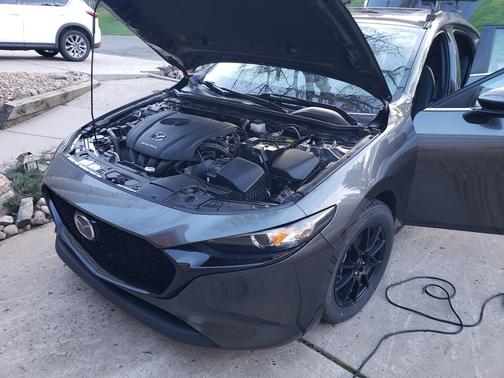 Silver 2021 Mazda Mazda3 AWD w/Preferred Package