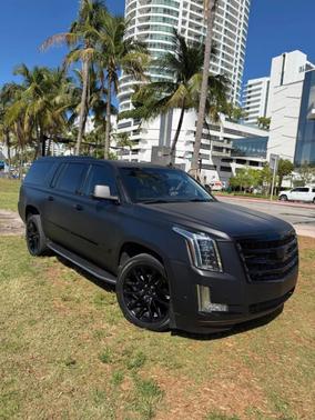 Black 2018 Cadillac Escalade ESV Luxury