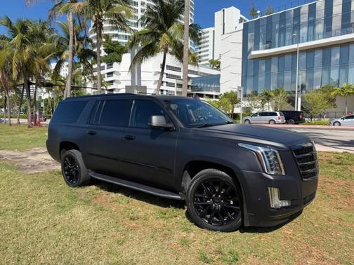 Black 2018 Cadillac Escalade ESV Luxury