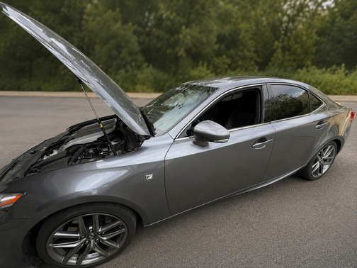Gray 2014 Lexus IS 350 Base
