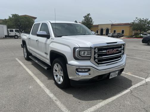 White 2016 GMC Sierra 1500 SLT