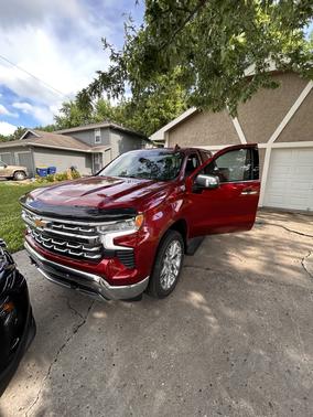 Red 2022 Chevrolet Silverado 1500 LTZ
