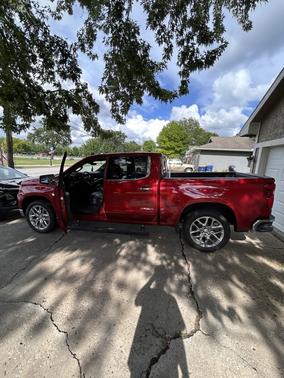Red 2022 Chevrolet Silverado 1500 LTZ