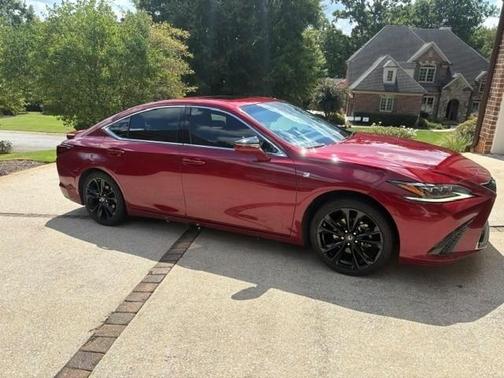 Red 2019 Lexus ES 350 F Sport