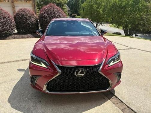 Red 2019 Lexus ES 350 F Sport