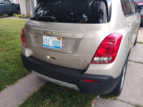 Beige 2016 Chevrolet Trax LT